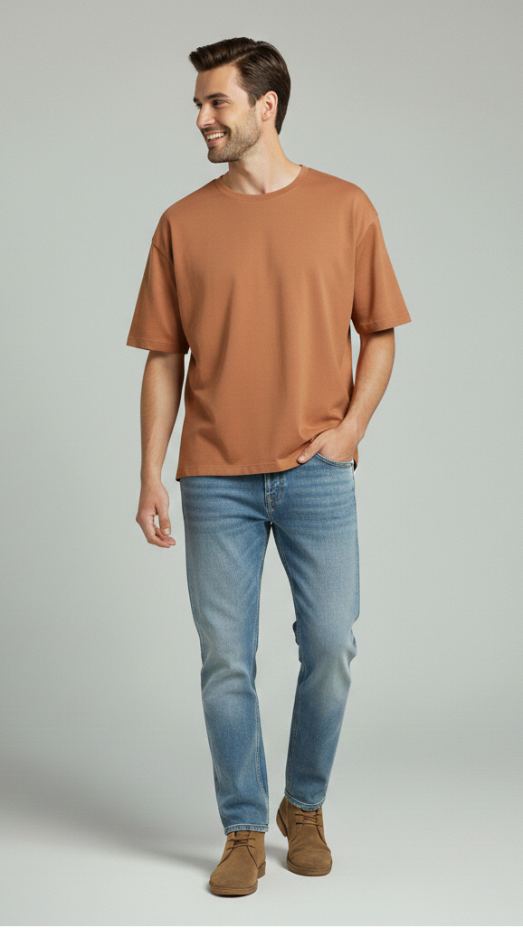 Essential Oversized Boxy Tee